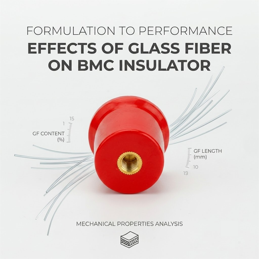 From Formulation to Performance: How Glass Fiber Content and Length Affect BMC Insulator Mechanical Properties