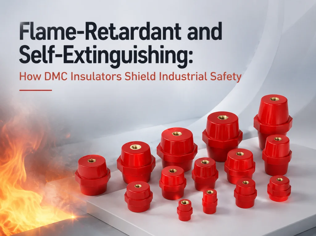 Flame-Retardant and Self-Extinguishing: How DMC Insulators Shield Industrial Safety