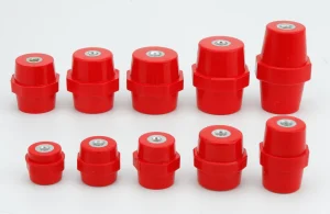 BMC busbar support insulators in various sizes